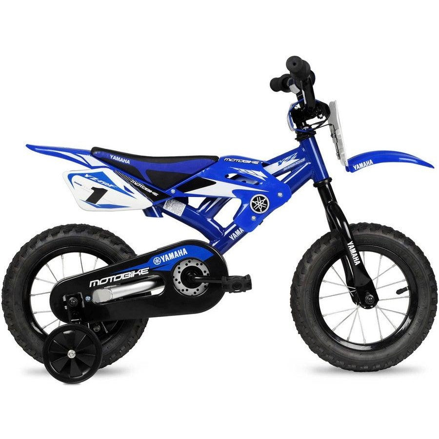YAMAHA MOTORBIKE CHILD'S BMX BLUE 12"