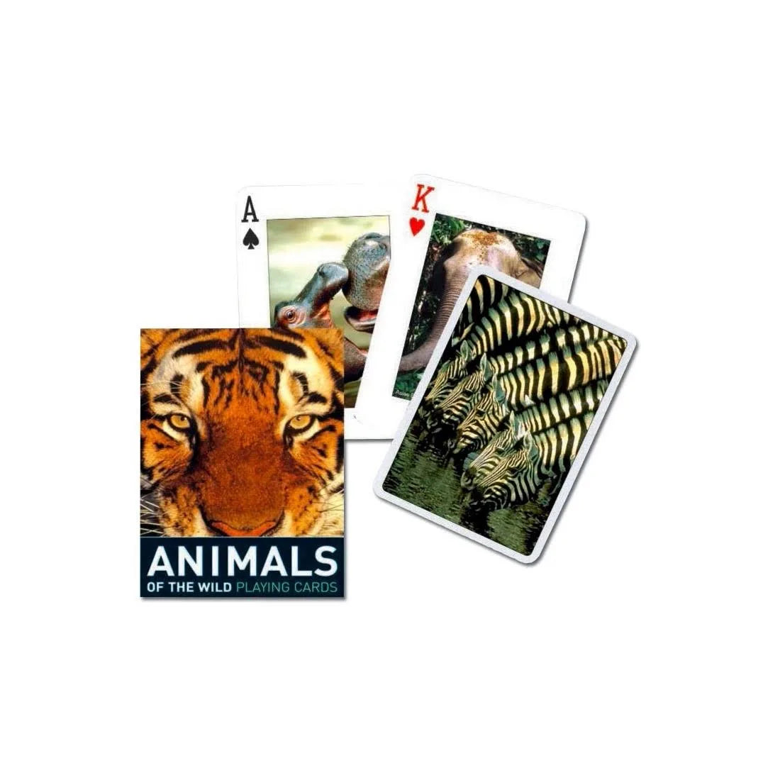 CARD GAME POKER ANIMALS OF THE WILD