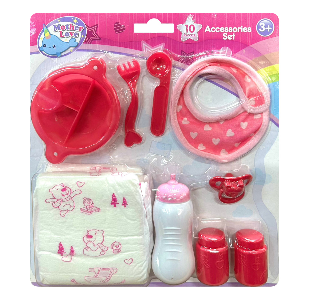 DOLLY FEEDING CHANGING SET