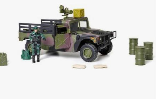 WORLD PEACE 1:18 HUMVEE