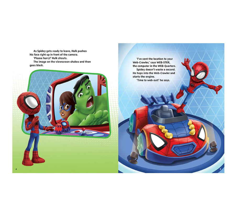 BOOK SPIDEY CONSTRUCTION DESTRUCTION