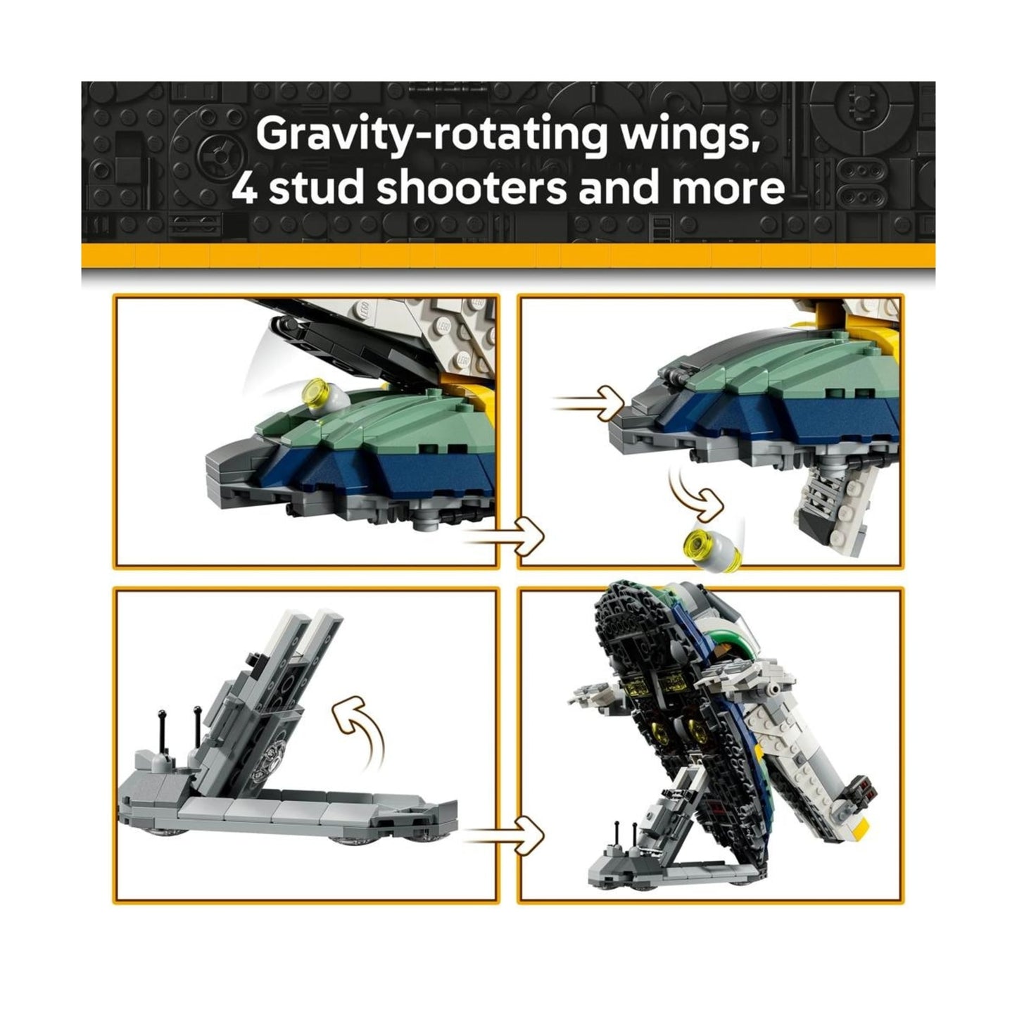 LEGO 75433 SW JANGO FETT'S STARSHIP