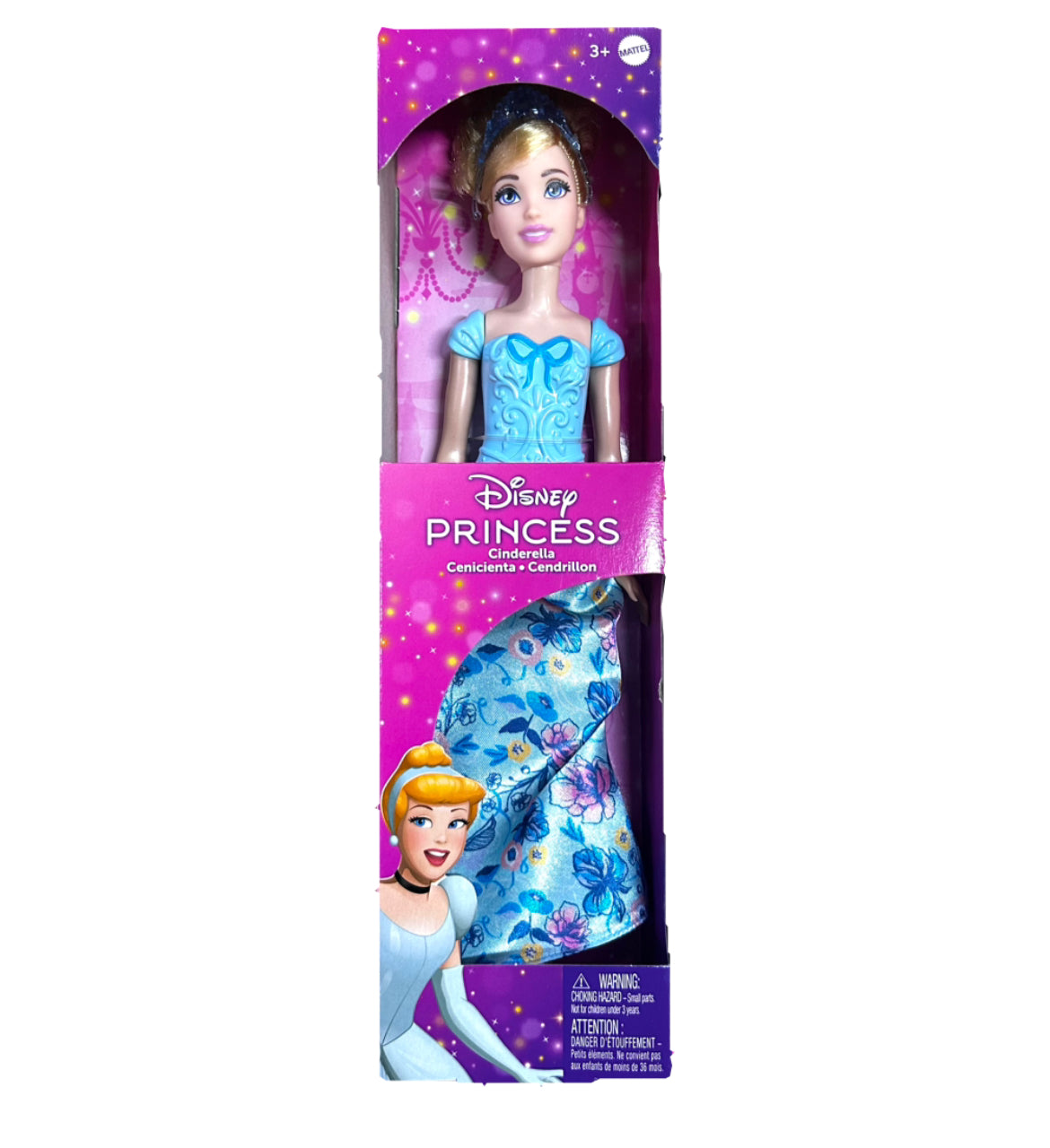 DISNEY PRINCESS BASIC FASHION DOLL AST