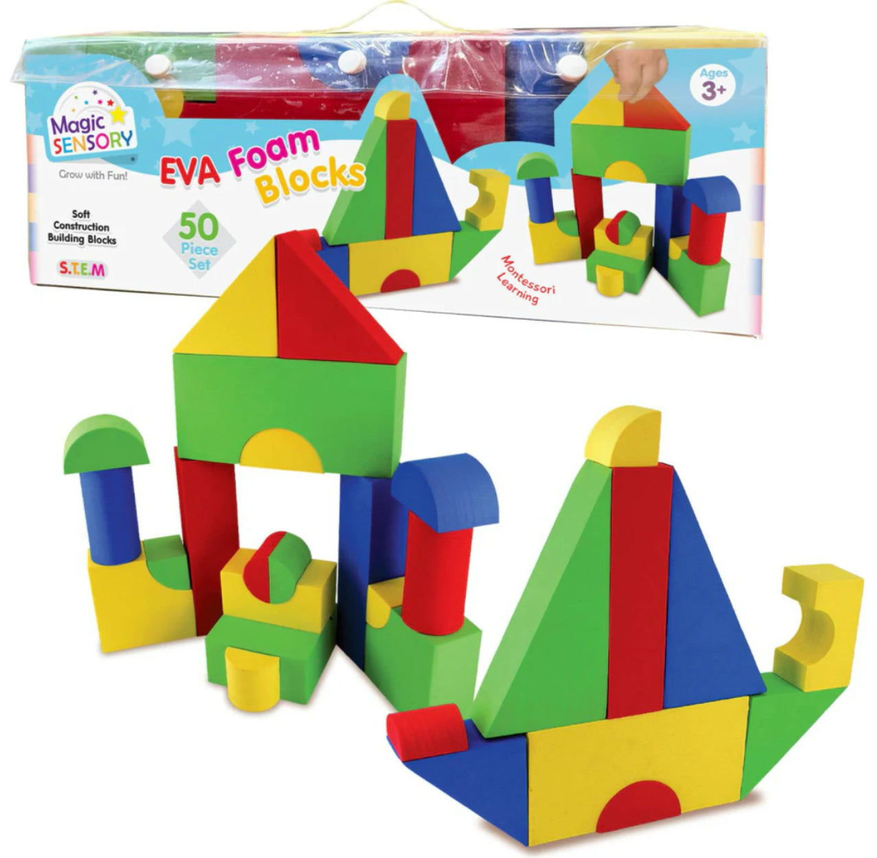 FOAM BLOCKS 50PCS
