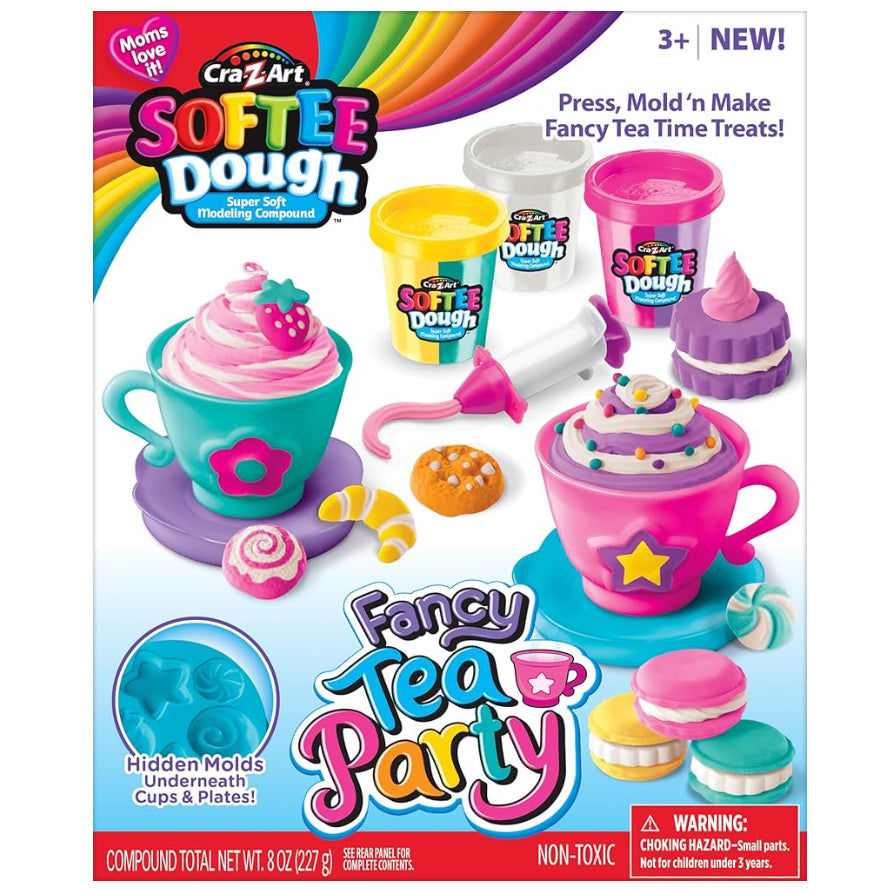 CRA-Z-ART SOFTEE DOUGH FANCY TEA PARTY