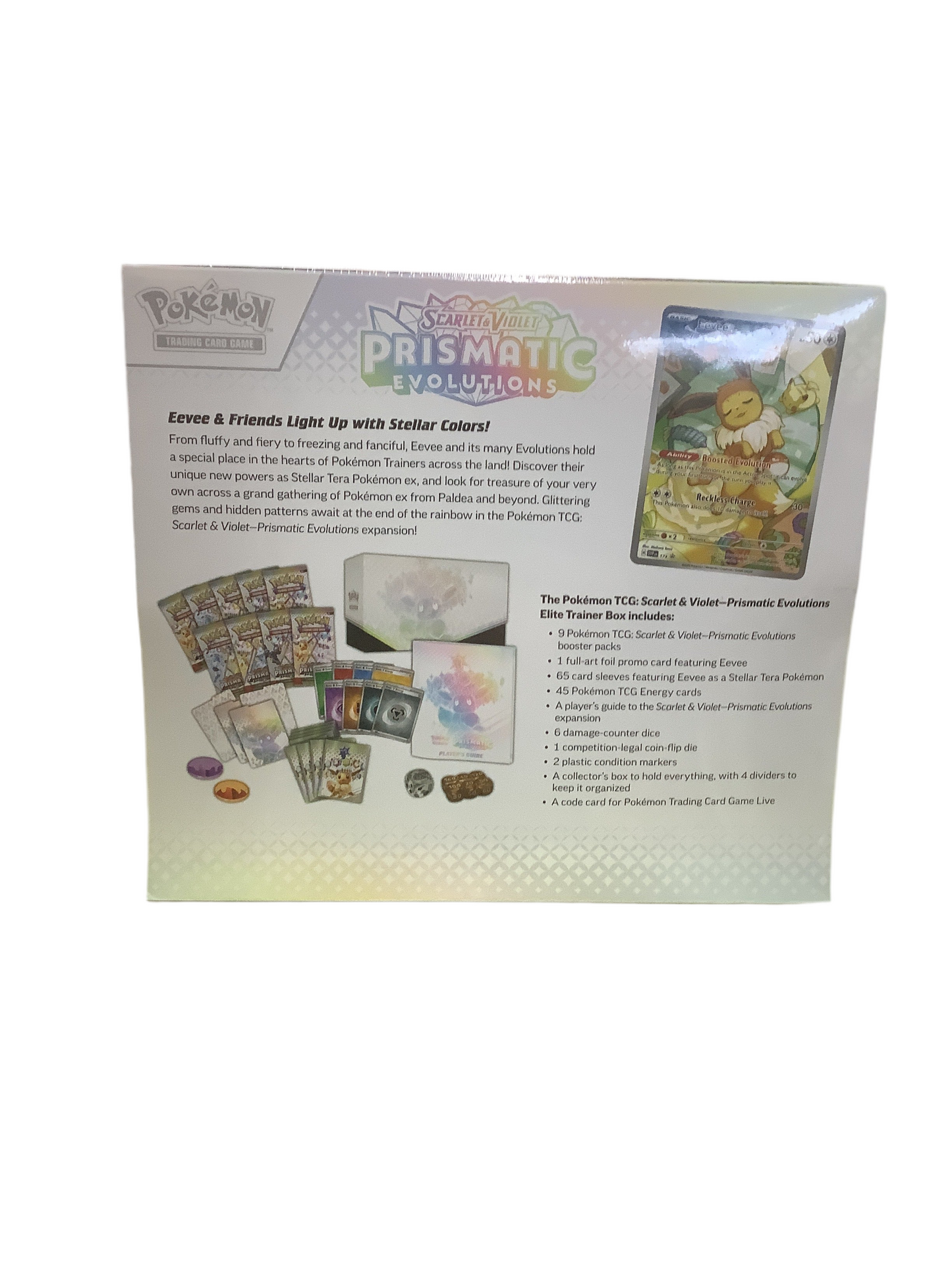 POKEMON TCG PRISMATIC ELITE TRAINER