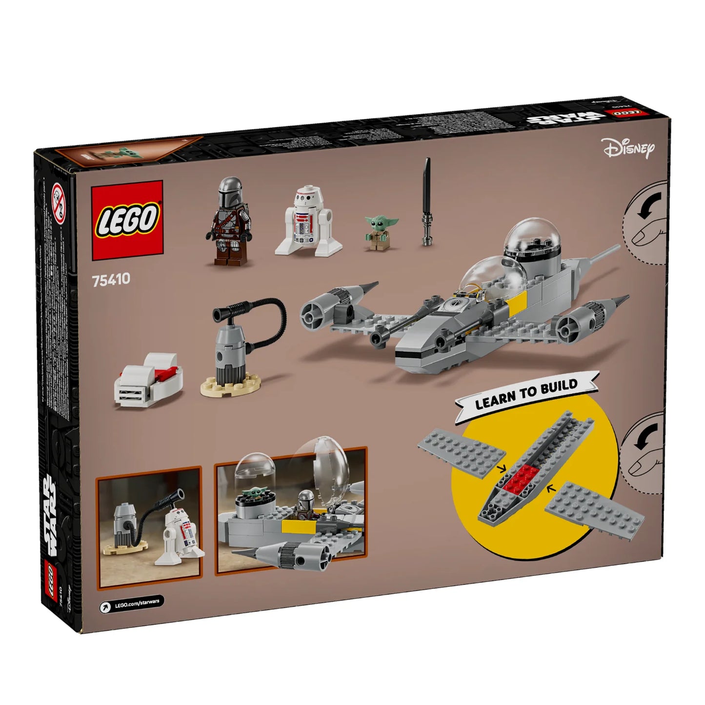 LEGO 75410 S/W MANDO & GROGU STARFIGHTER