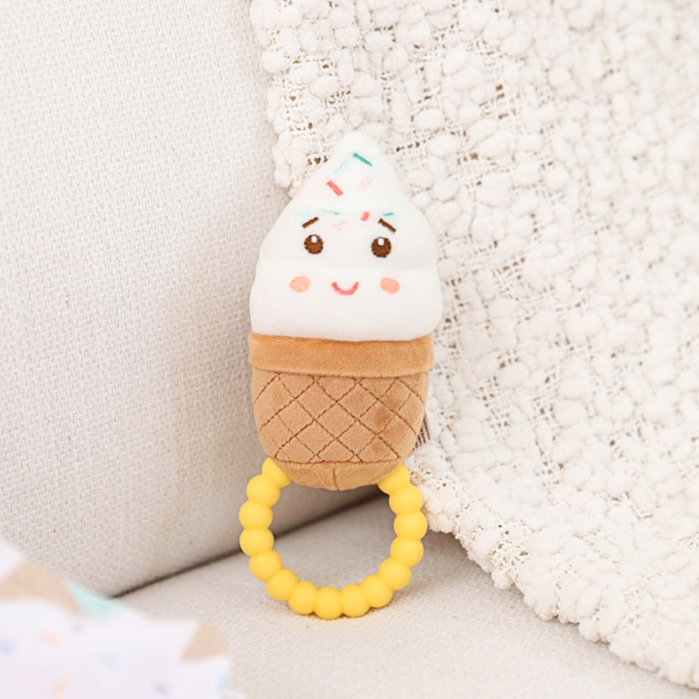 PLUSH MARY MEYER SOOTHIES ICECREAM RATTL