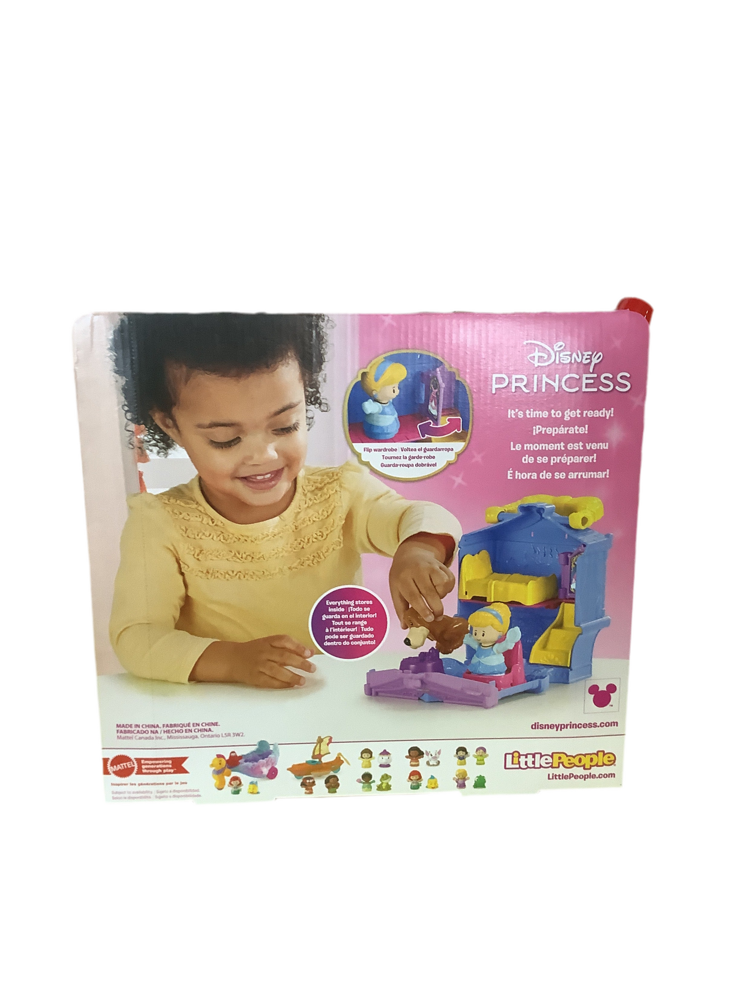 F/P LP CINDERELLA ON THE GO PLAYSET