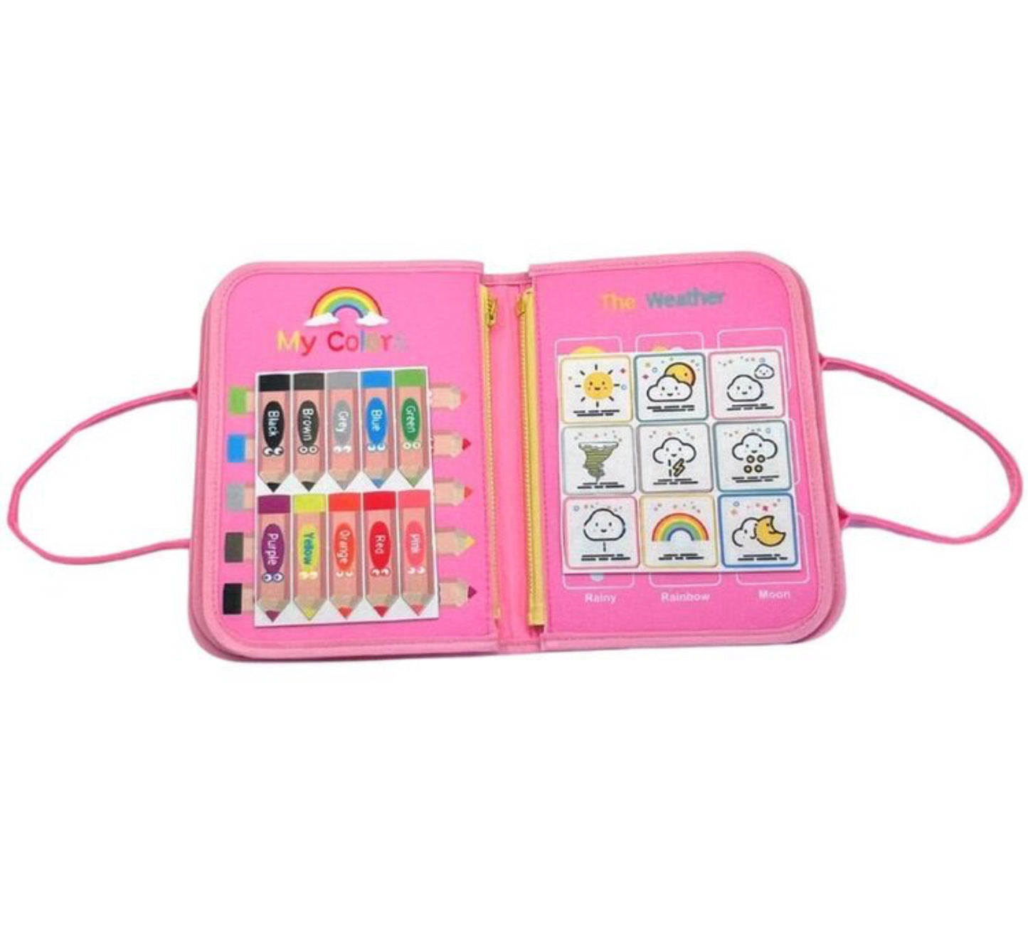 MAGIC SENSORY BUSY BOARDS PINK