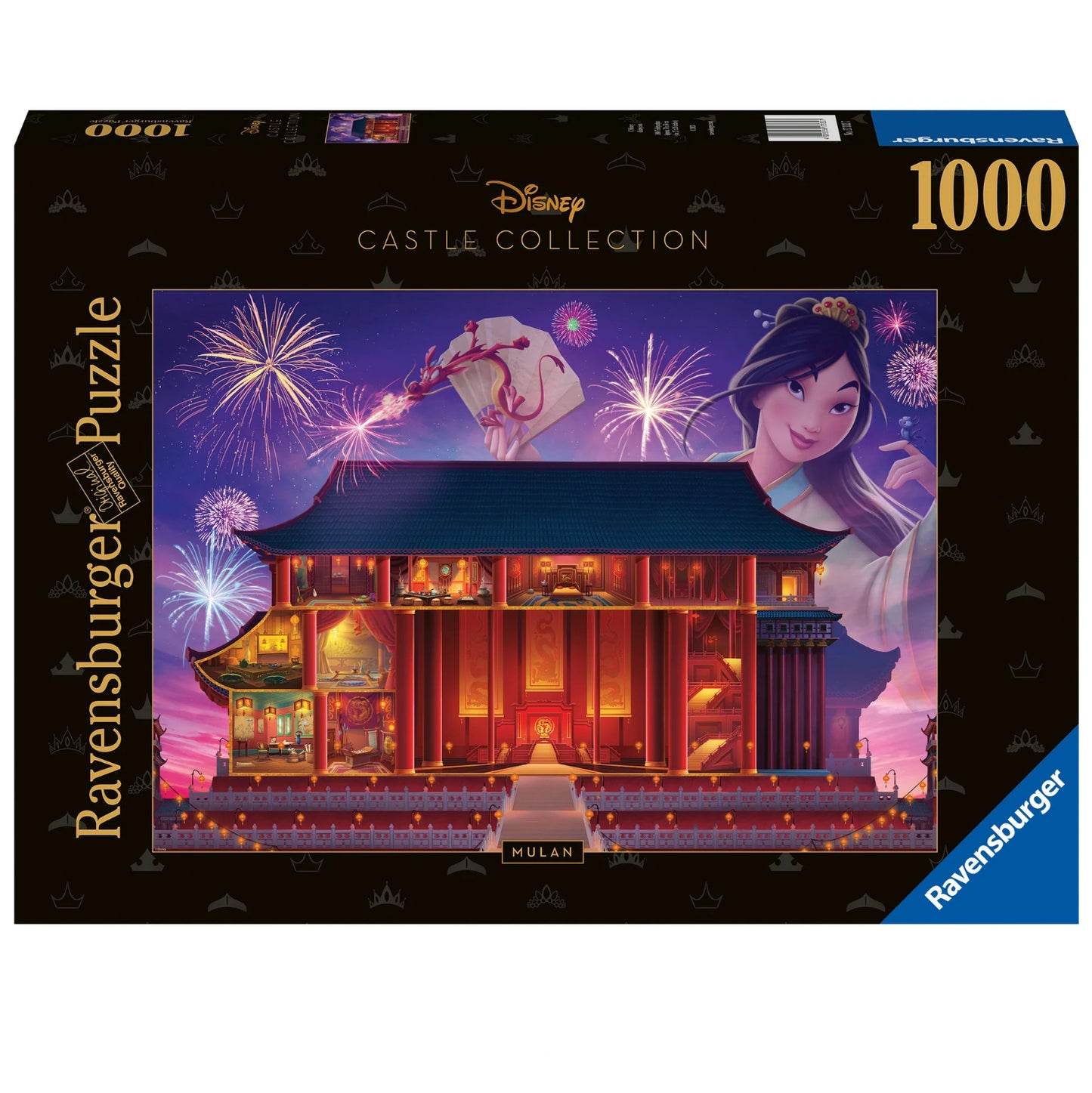 PUZZLE 1000PC DISNEY CASTLE MULAN