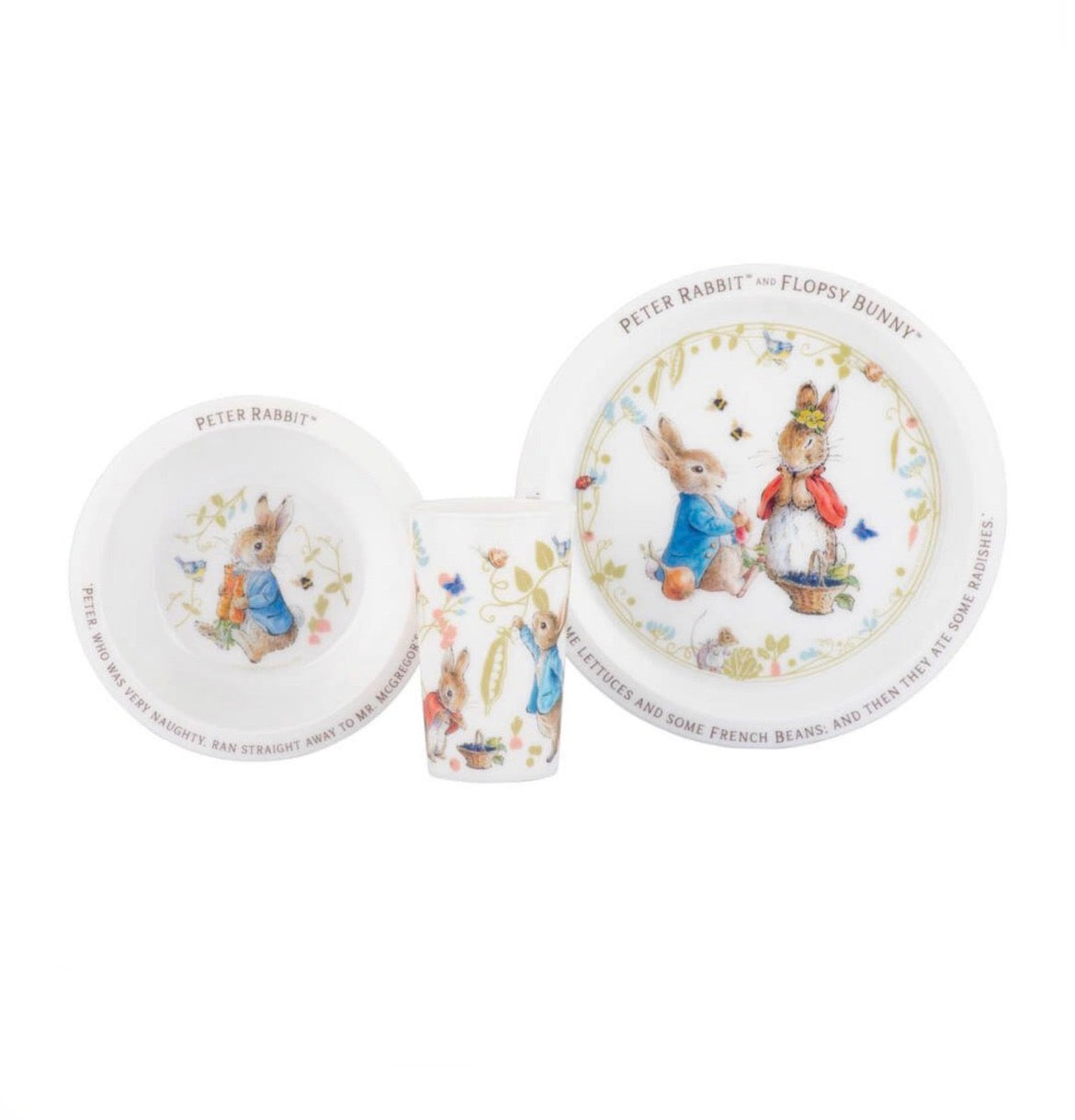 PETER RABBIT 3 PC DINNER SET
