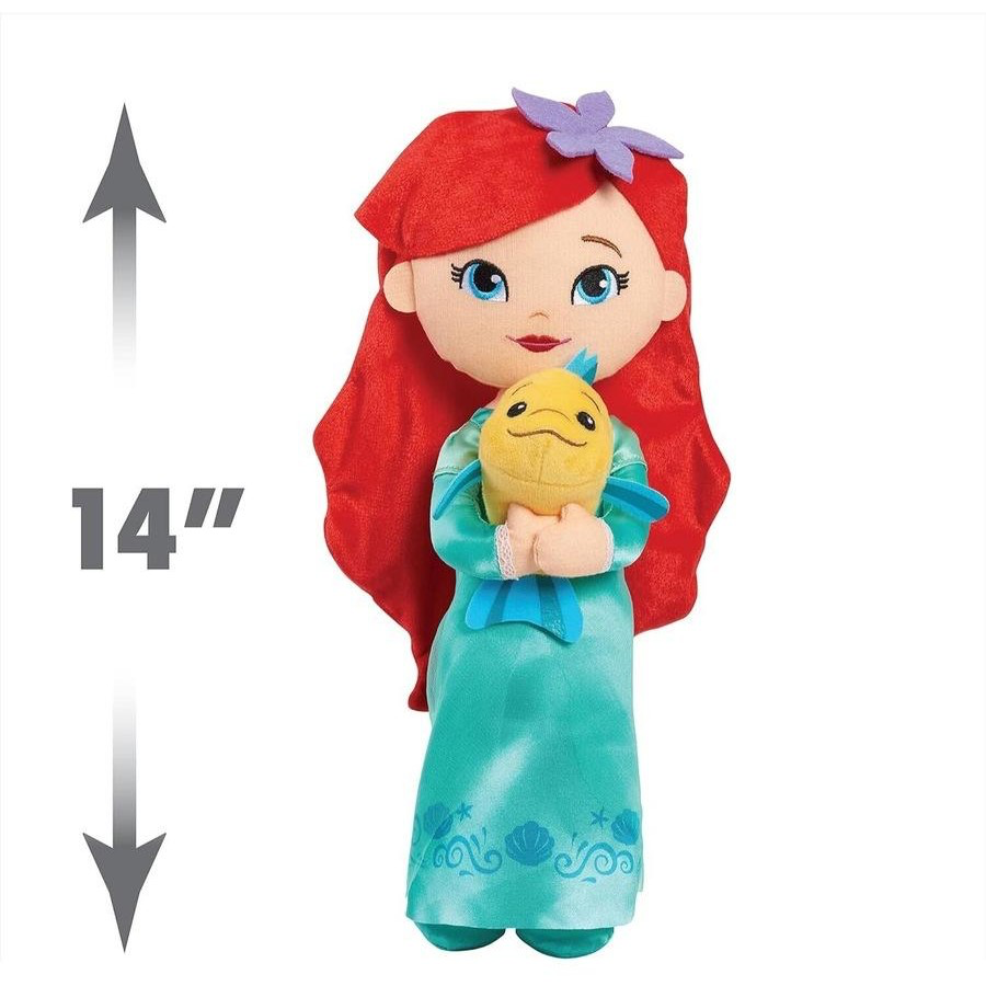 DISNEY PRINCESS LIL FRIENDS PLUSH ARIEL