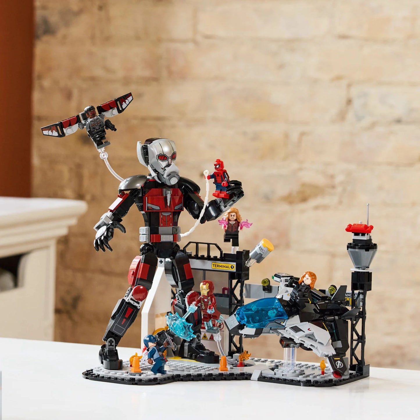 Lego 76314 Marvel Capt America Civil War