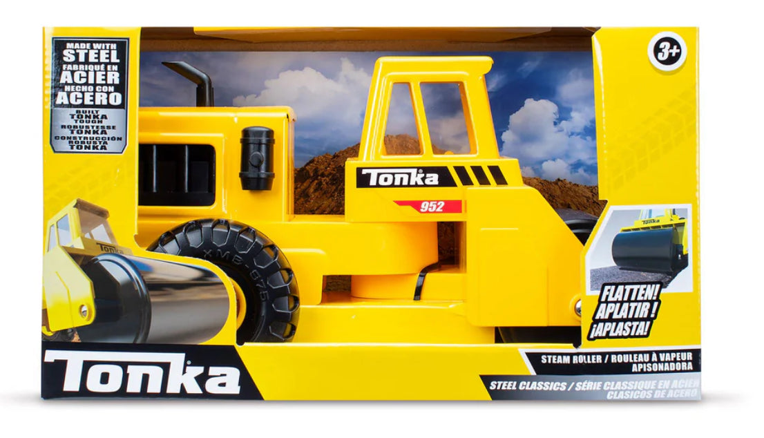 TONKA STEEL CLASSIC STEAM ROLLER Toys Bendigo