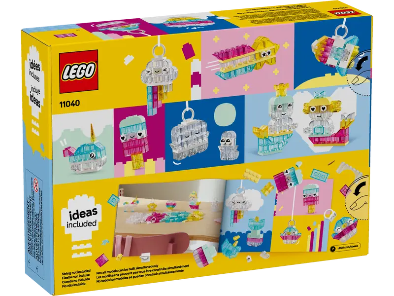 LEGO 11040 CLASSIC MAGIC TRANSPARENT BOX