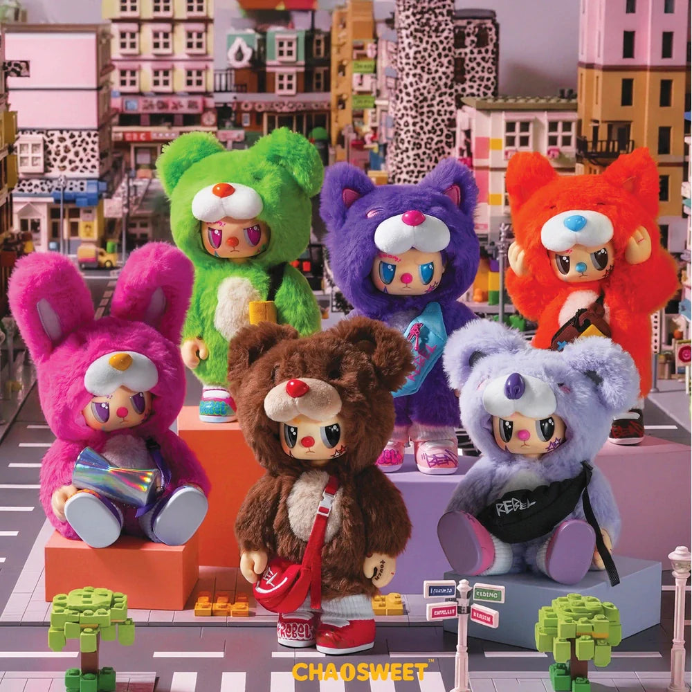 POP CUPPO REBEL BEAR MOVABLE BAG SERIES