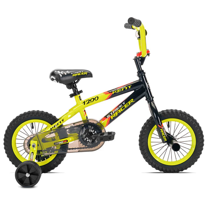 BIKE KENT 12" STREET RACER YELLOW