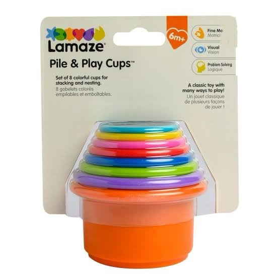 LAMAZE PILE & PLAY STACKING CUPS