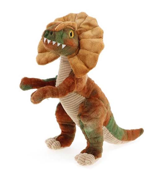 PLUSH KEELECO DINOSAUR DILOPHOSAURUS