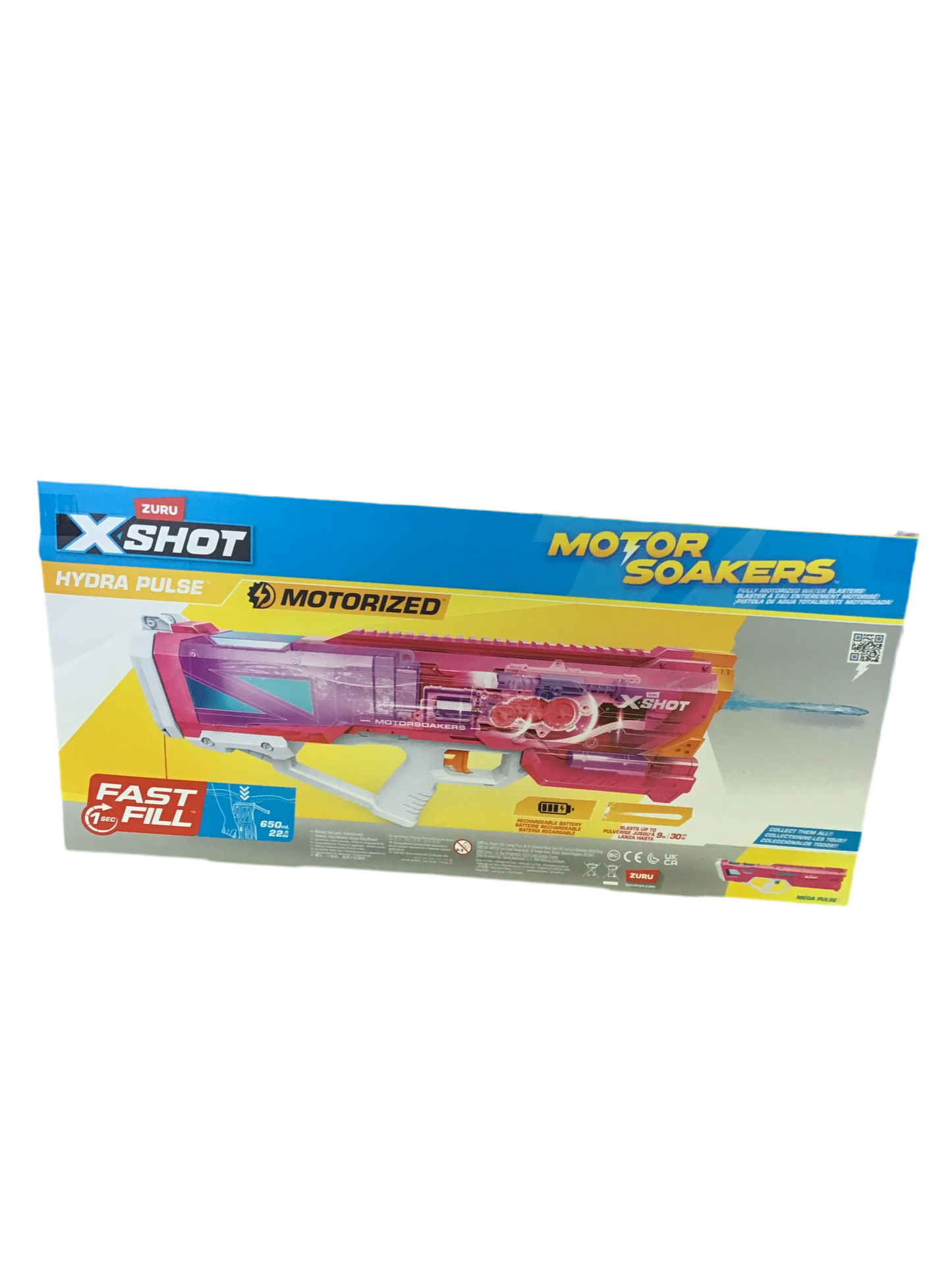 ZYRU XSHOT F FILL MOTOR SOAKER HYDRA PNK