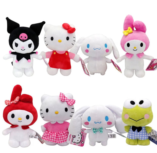 HELLO KITTY 8" PLUSH W2 AST
