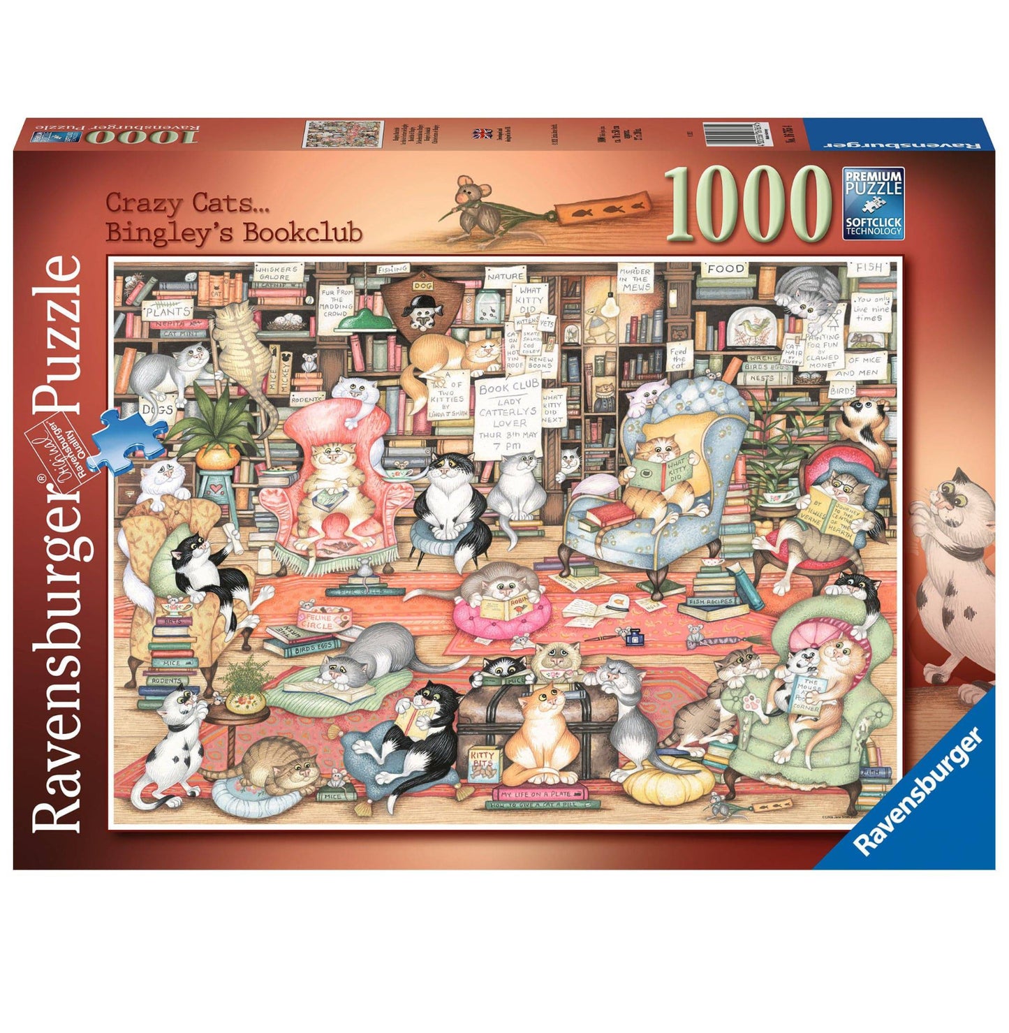 PUZZLE 1000PC BINGLEY'S BOOKCLUB