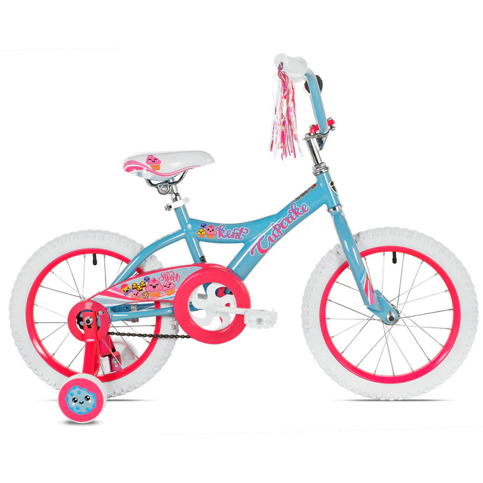 BIKE KENT 16" CUPCAKE GREY/PINK