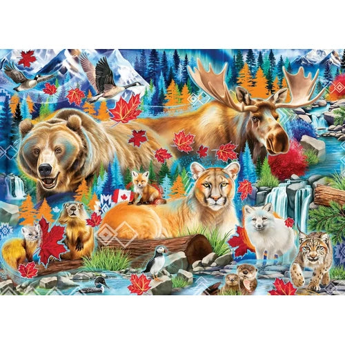 PUZZLE 1000PC WILD CANADA