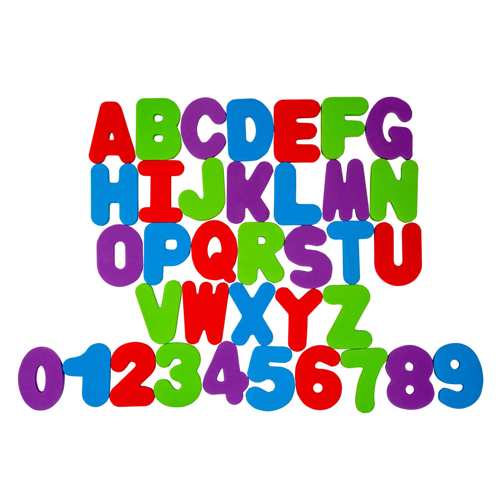 HELLO SUNSHINE BATH STICKER/NUMBER 36PC