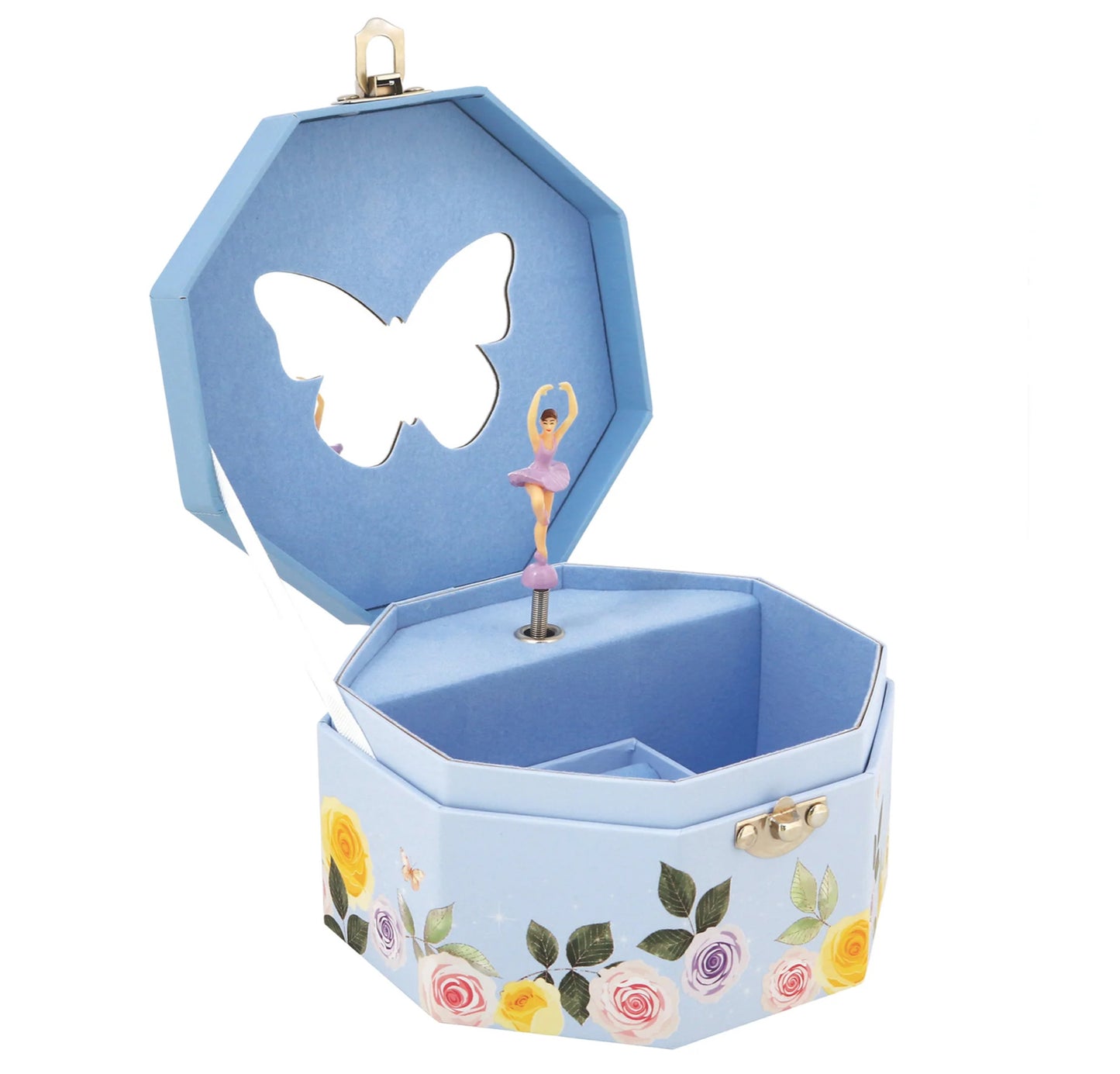MUSIC BOX HEXAGONAL BALLERINA