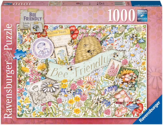 PUZZLE 1000PC BEE FRIENDLY NEW
