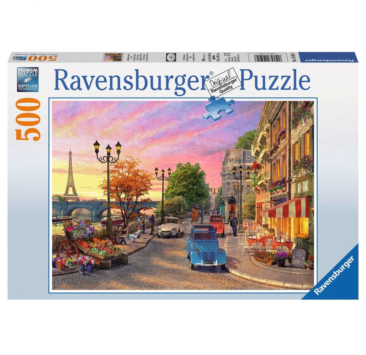 PUZZLE 500PC A PARIS EVENING