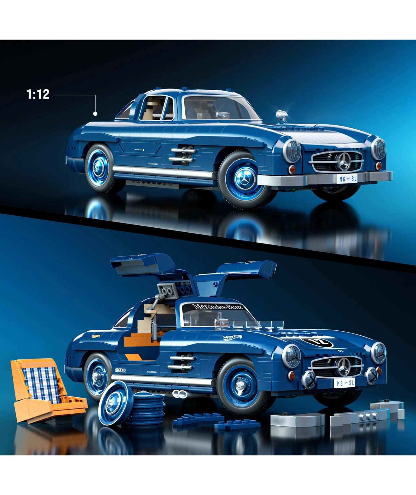 H/W BRICK SHOP MERCEDES-BENZ 300 SL