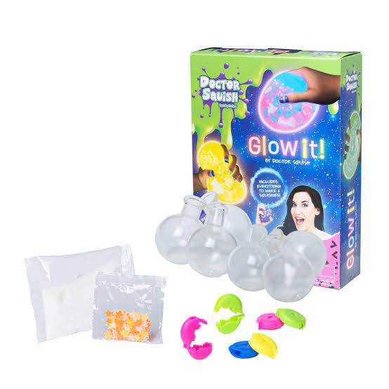 DOCTOR SQUISH SQUISHY REFILL PACK GLOW