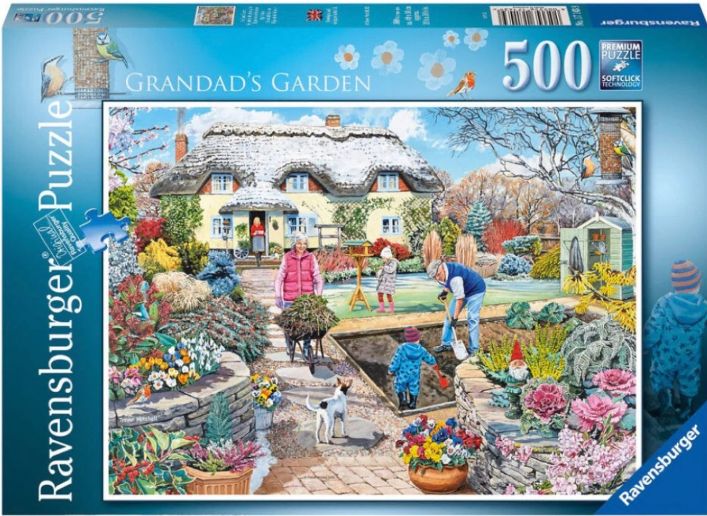 PUZZLE 500PC GRANDADS GARDEN NEW