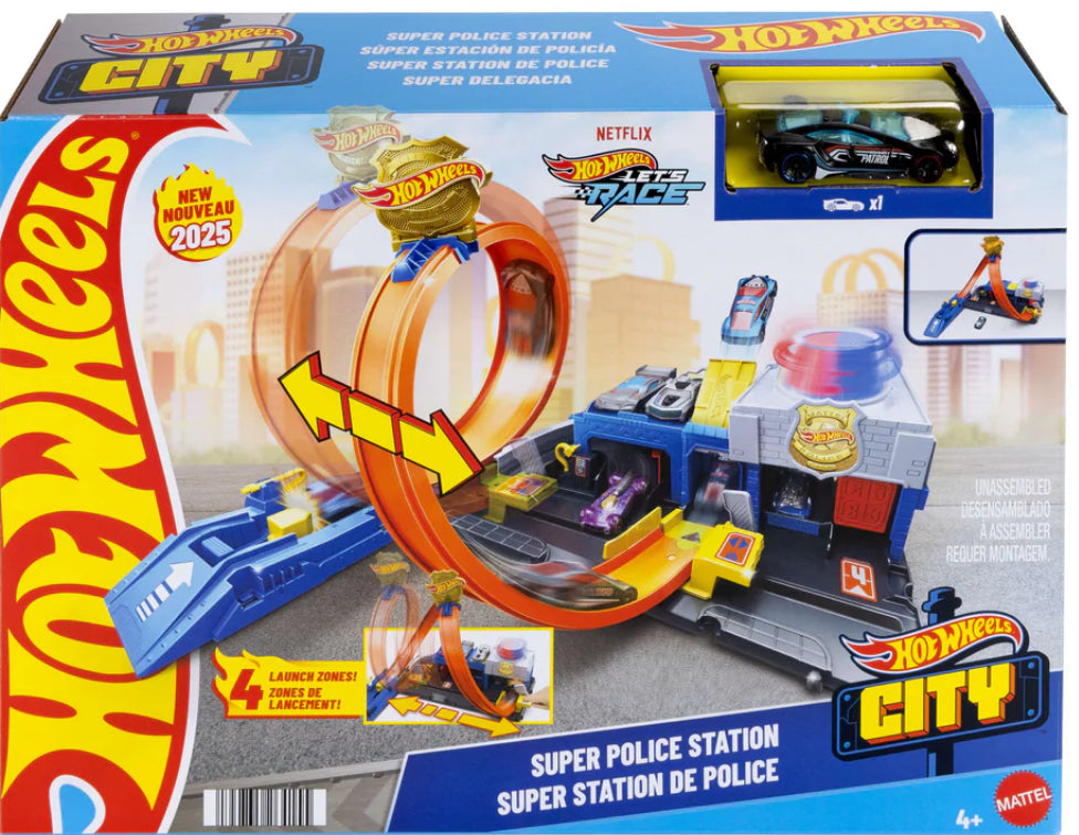 H/W CITY SUPER POLICE STATION SET