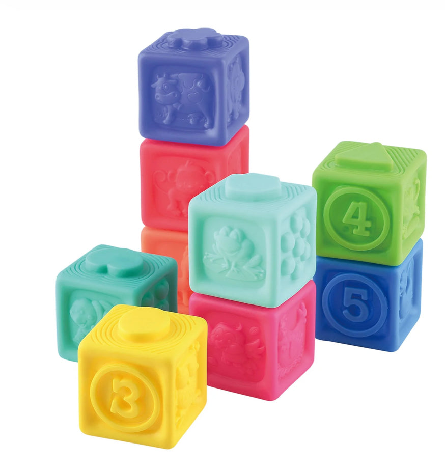 PLAYGO 9PC STACKING WONDER BLOCKS