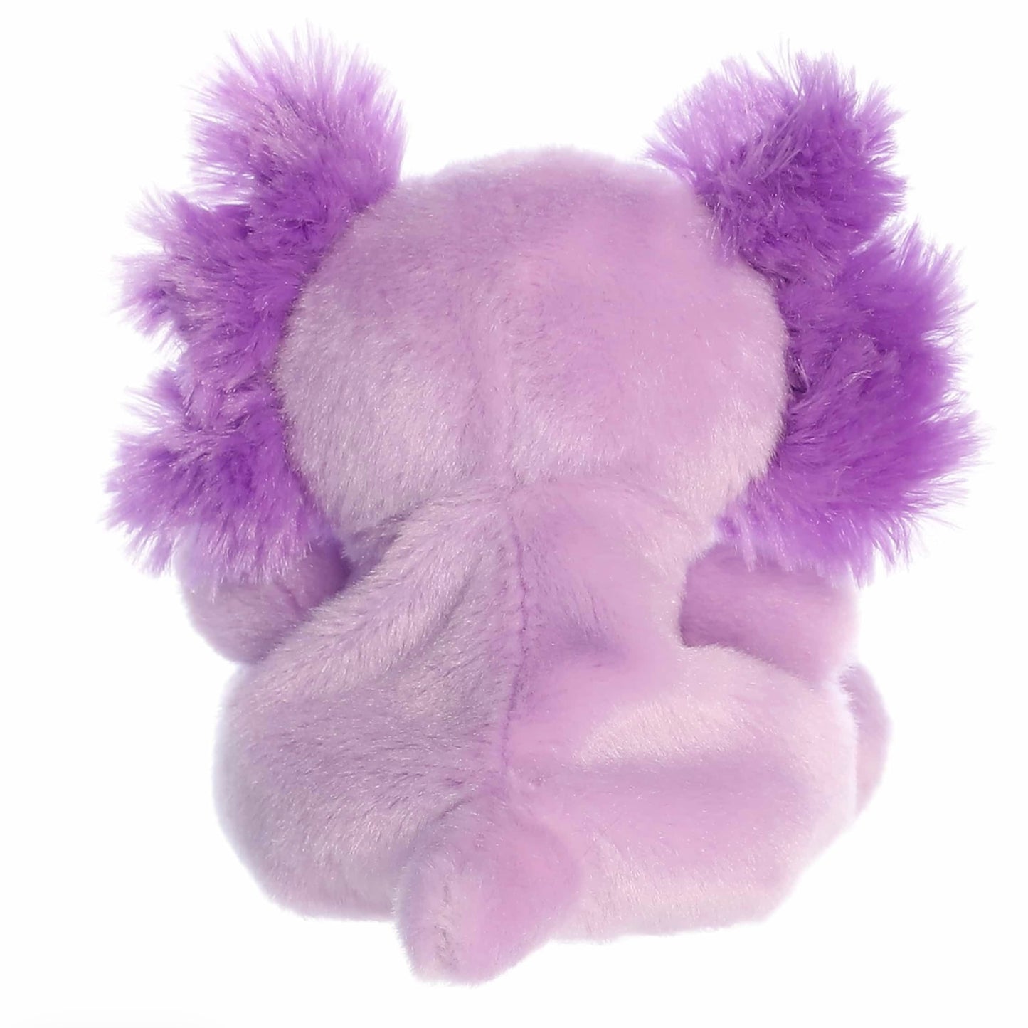 PLUSH PALM PALS PURPLE AXOLOTI