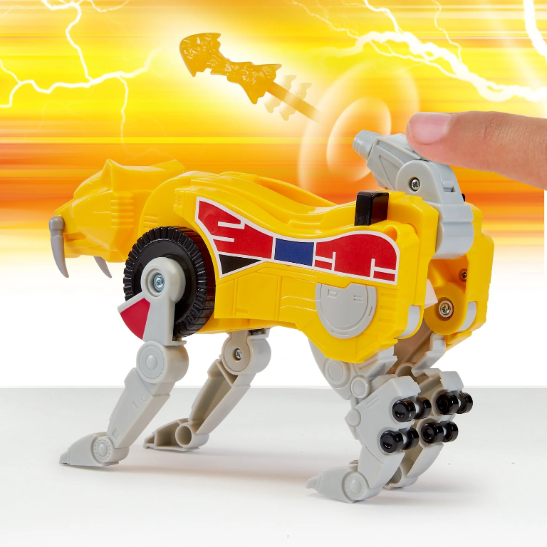 POWER RANGERS DINOZORD SABERTOOTH TIGER