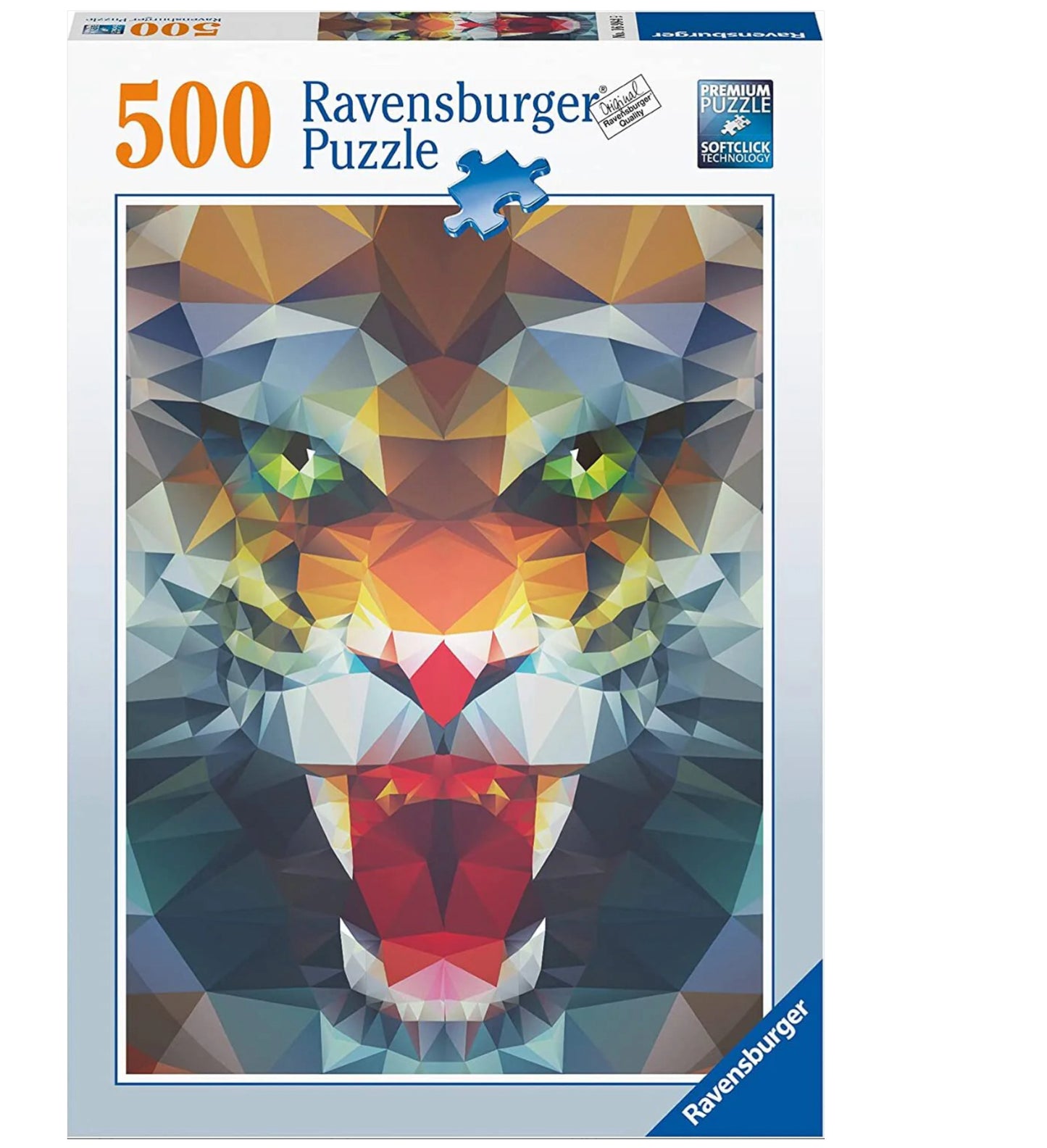 PUZZLE 500PC POLYGON LION NEW