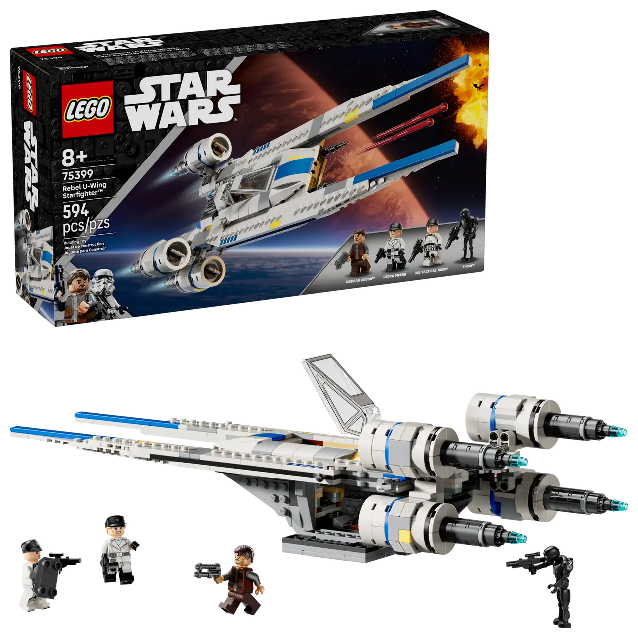 LEGO 75399 SW REBEL U-WING STARFIGHTER