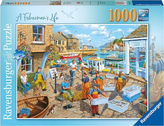 PUZZLE 1000PC FISHERMANS LIFE NEW