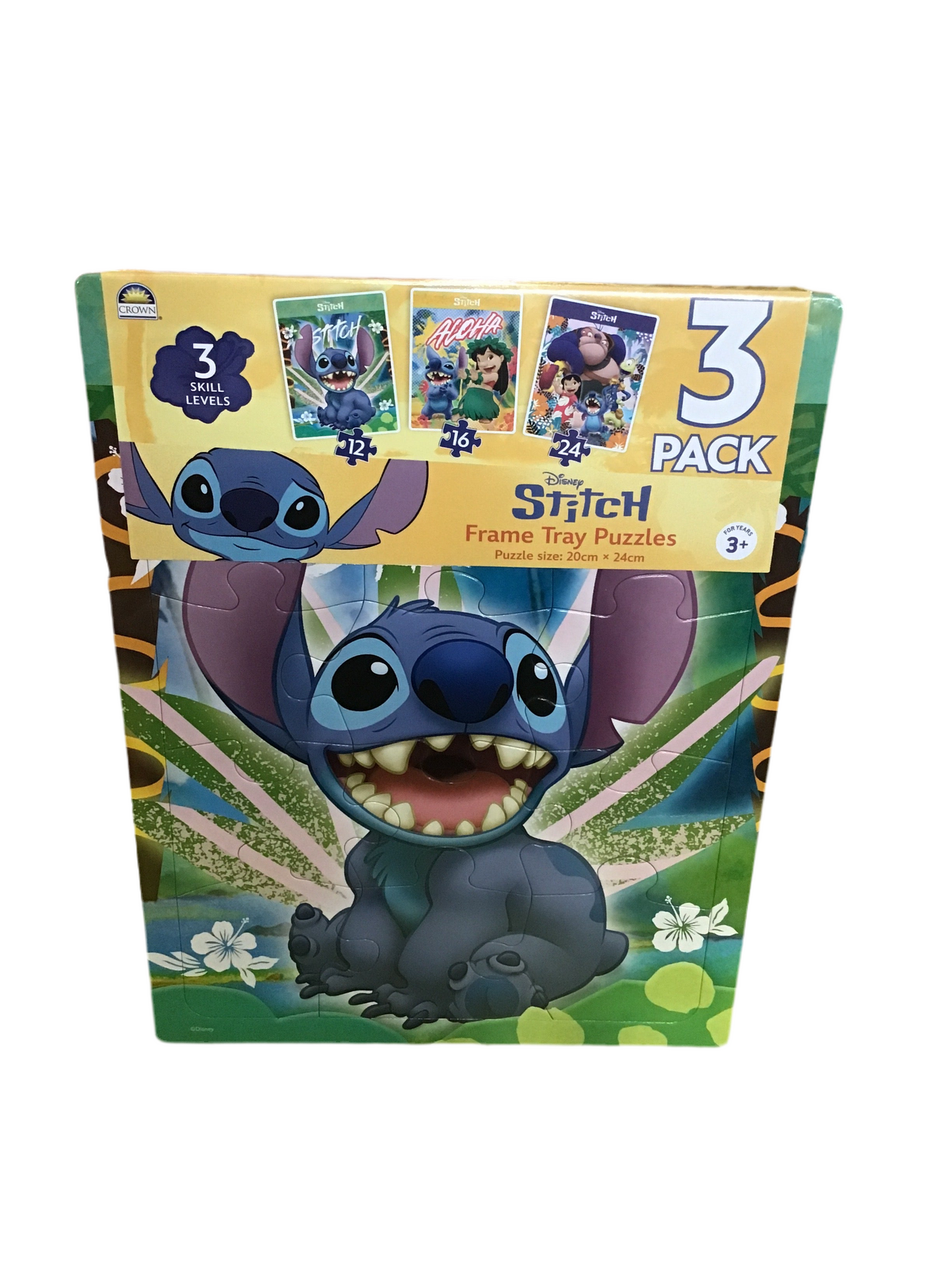 PUZZLE FRAME TRAY STITCH 3 PUZZLE PK