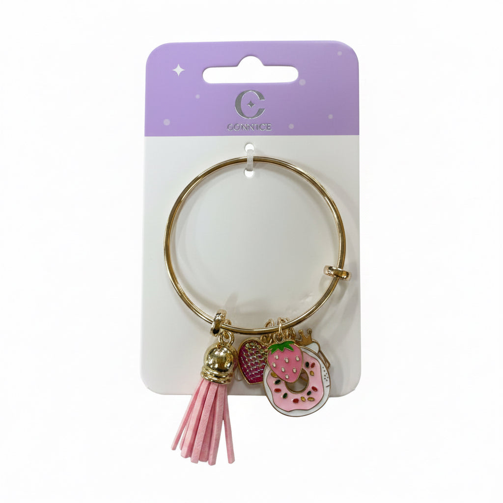 C/NICE BB13615A DONUT CHARM BRACELET