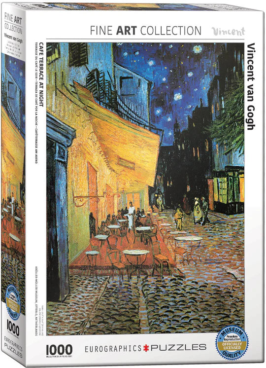 PUZZLE 1000PC VAN GOGH CAFE AT NIGHT