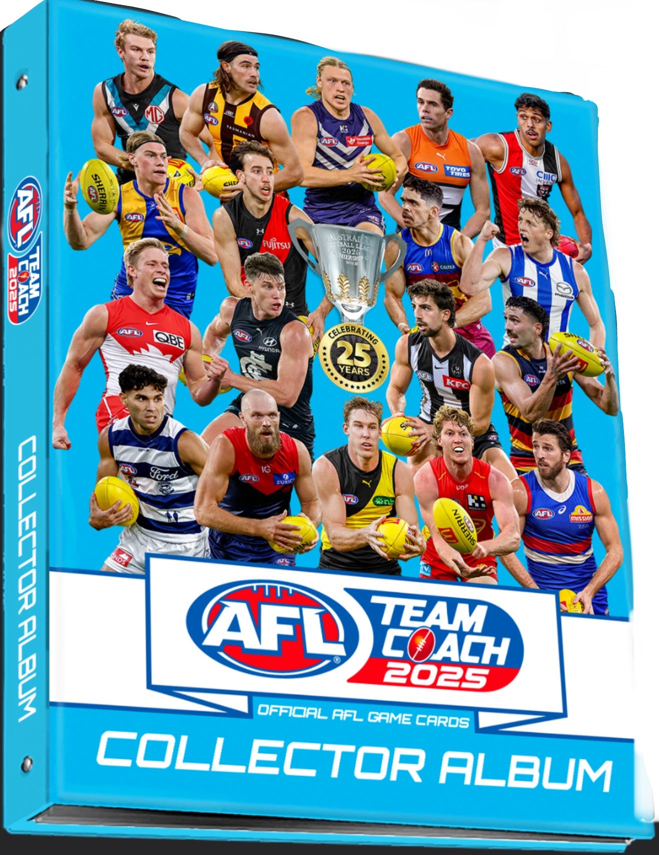 AFL FOOTY CARDS TEAM 2025 ALBUMS