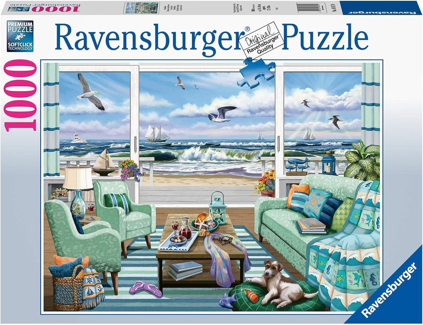 PUZZLE 1000PC BEACHFRONT GETAWAY