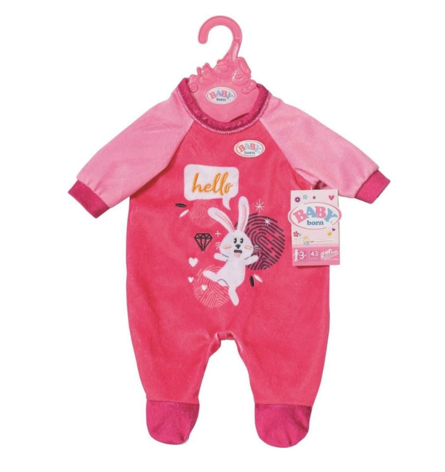 BB BABY BORN ROMPER 43CM PINK