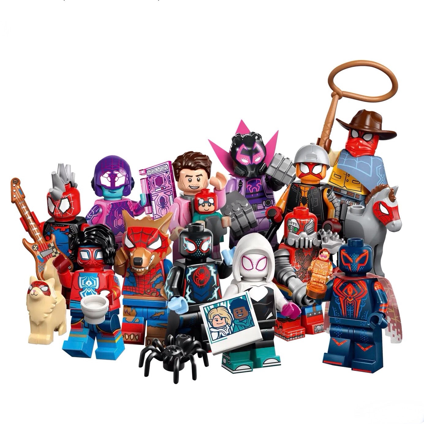LEGO 71050 MINI FIGURES SPIDERMAN ACROSS